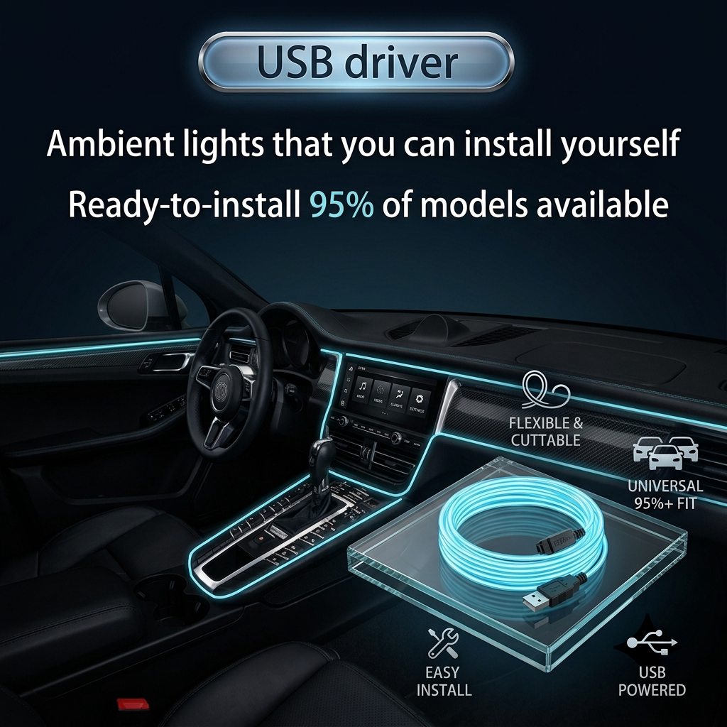 Car Interior LED Ambient Lights