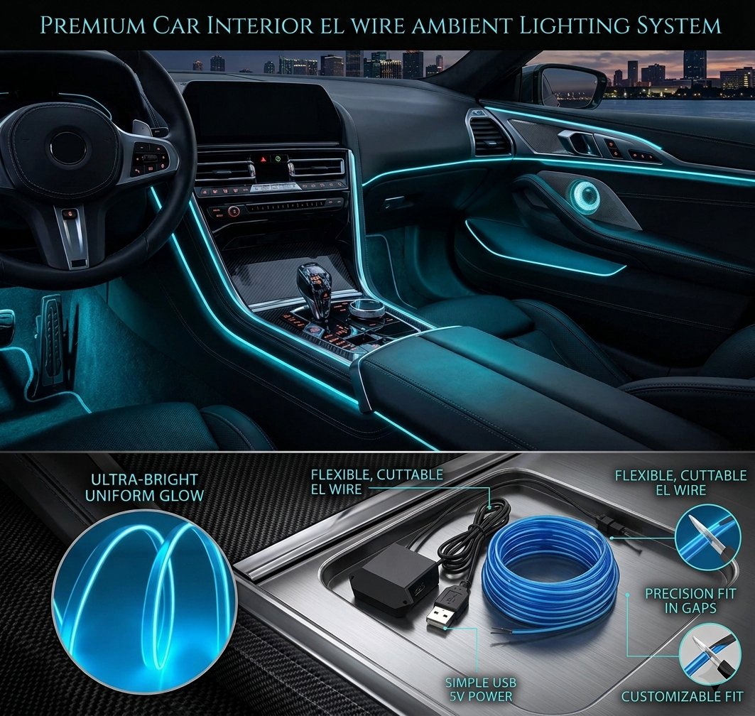 Car Interior LED Ambient Lights